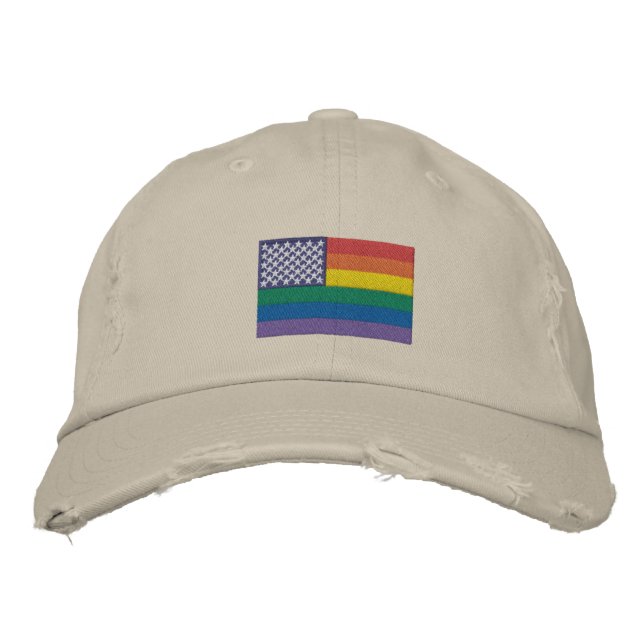 Brodée Casquette de baseball de fierté (Devant)