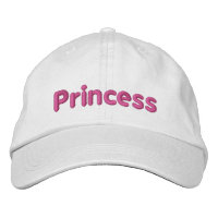 Casquette de baseball de fille "casquette de princ