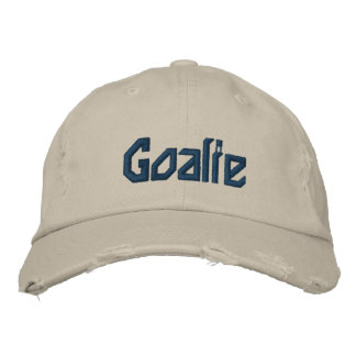 Brodée Casquette de baseball de gardien de but