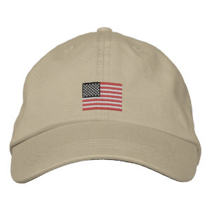 Brodée CASQUETTE de baseball du drapeau américain