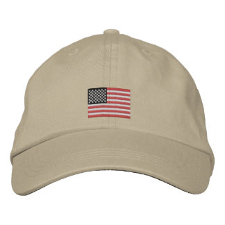 Brodée CASQUETTE de baseball du drapeau américain