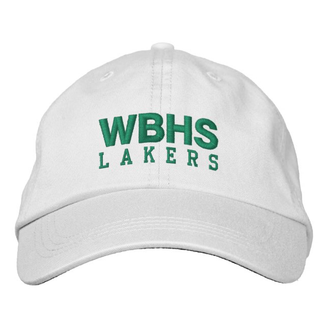 Brodée Casquette de baseball du lycée West Bloomfield (Devant)
