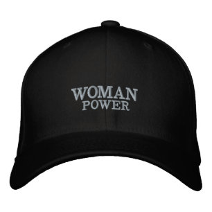Brodée Casquette DE BASEBALL EMBROIDÉE POUVOIR DE FEMME