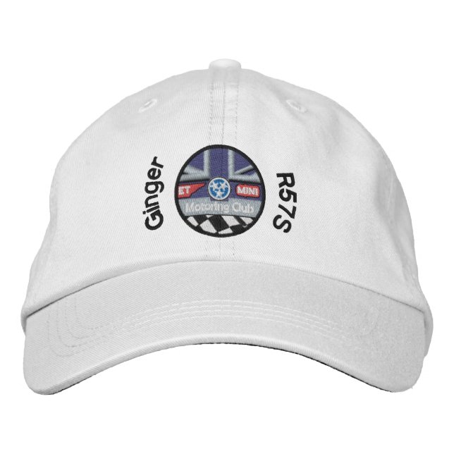 Brodée CASQUETTE de baseball ETMMC (Devant)