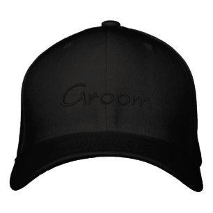 Brodée Casquette de baseball Groom personnalisé avec brod