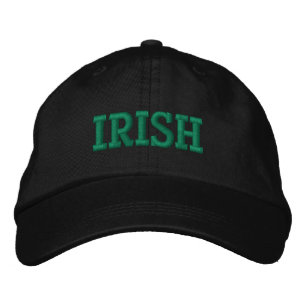 BRODÉE CASQUETTE DE BASEBALL IRLANDAIS EMBROIDÉE