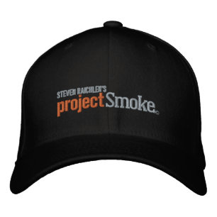 Brodée Casquette de baseball officiel du projet Fumée