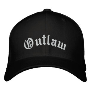 Brodée Casquette de Baseball Outlaw