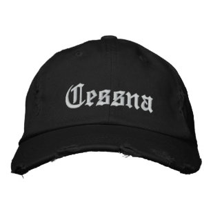 Brodée Casquette de baseball personnalisé - CESSNA
