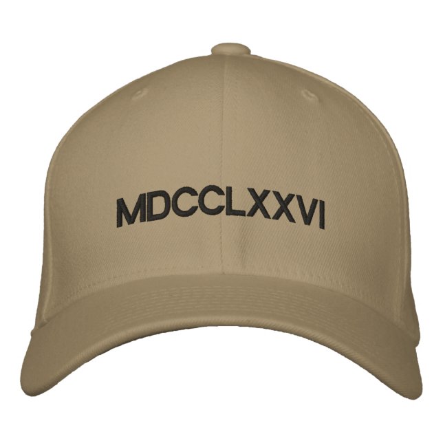 Brodée Casquette de baseball personnalisé par république  (Devant)
