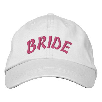 Brodée Casquette de baseball personnalisée pour la mariée