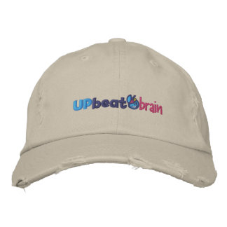 Brodée Casquette de baseball UpbeatBrain désorganisé