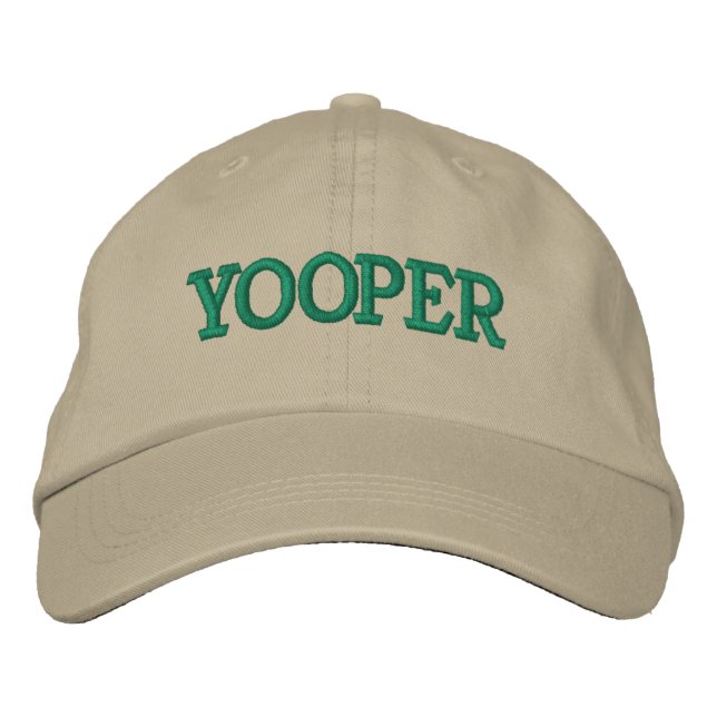 Brodée casquette de baseball "Yooper" (Devant)