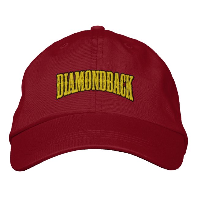 Brodée Casquette de boule Diamondback (Devant)