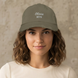 Brodée Casquette de cortège de mariée, cadeau de mariage