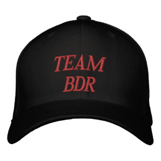 Brodée Casquette de course Team BDR