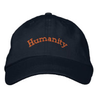 Casquette de déclaration simple et puissante sur l