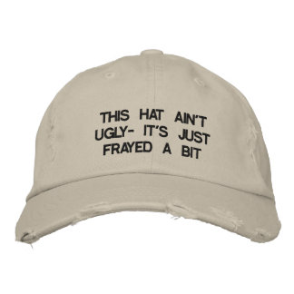 Brodée Casquette de dire ce qu'il en est.