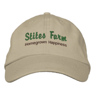 Brodée Casquette de ferme Stites