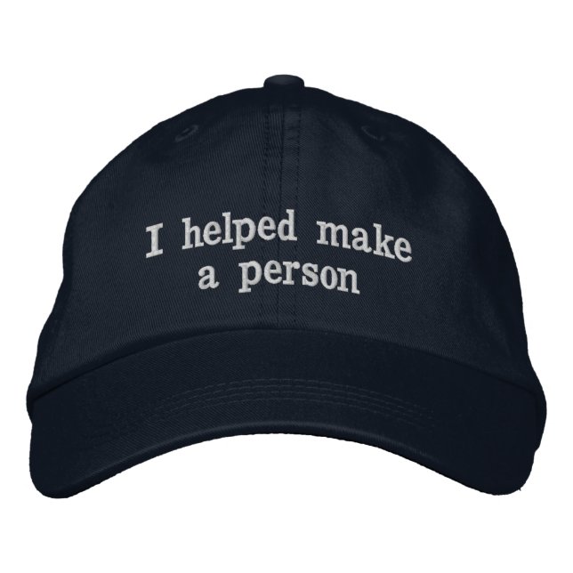 Brodée Casquette de fête des pères pour le papa (Devant)