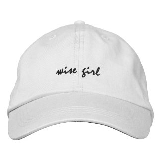 Brodée Casquette de fille sage