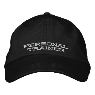 Brodée Casquette de formation personnel