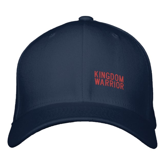 Brodée Casquette de guerrier du royaume - Libérez votre f (Devant)
