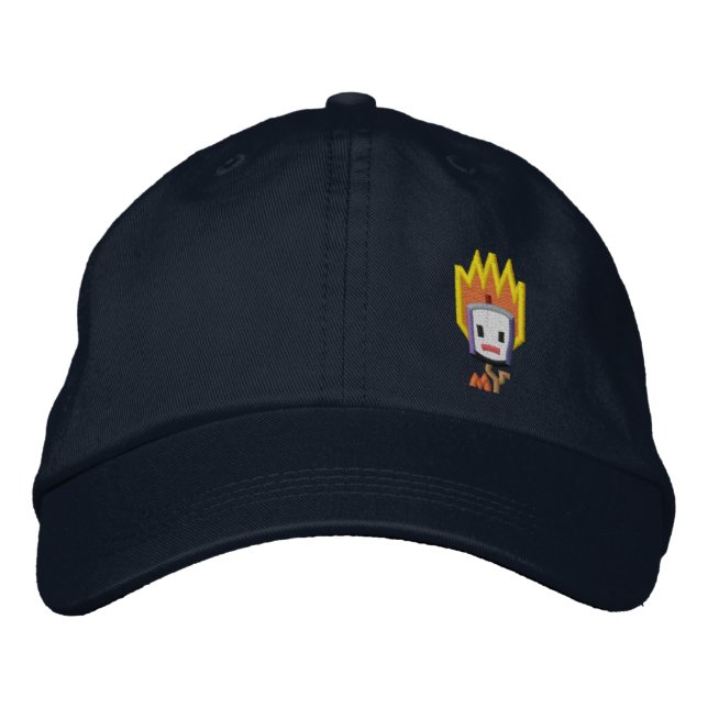Brodée Casquette de guimauve de flamber Mattson : Style (Devant)