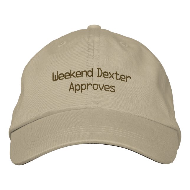 Brodée Casquette de jeu Dexter Weekend (Devant)