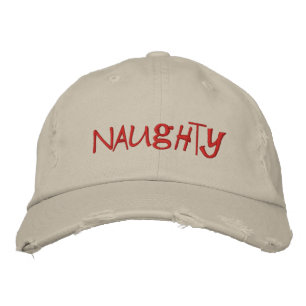 Brodée Casquette de la liste des filles père Noël