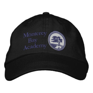Brodée Casquette de l'Académie de Monterey Bay - Navy Cy
