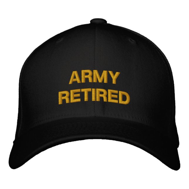 BRODÉE CASQUETTE DE L'ARMÉE (Devant)
