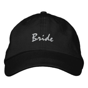 Brodée Casquette de mariée