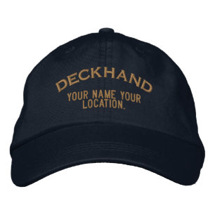Brodée Casquette de matelot de mer personnalisée