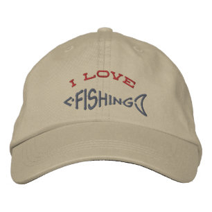 Brodée Casquette de pêche
