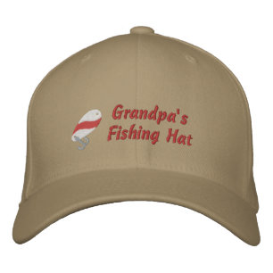 Brodée Casquette de pêche de grand-père personnalisé