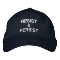 Casquette de protestation politique Résister et Pe