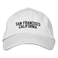 Casquette de San Francisco en Californie