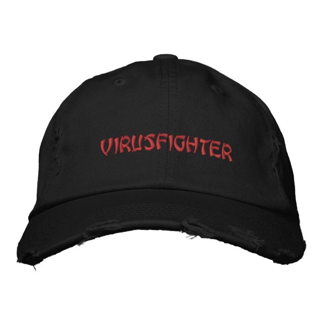 BRODÉE CASQUETTE DE STYLE ART ET DESIGN (Devant)
