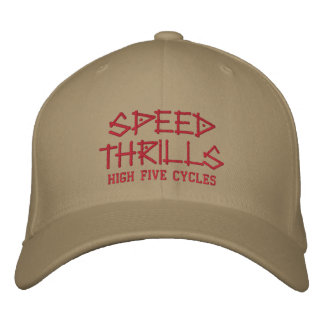 BRODÉE CASQUETTE DE TRAITEMENTS DE VITESSE