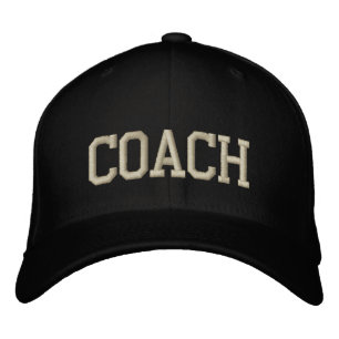 Brodée Casquette d'entraîneur personnalisé et brodé   CAS
