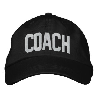 Brodée Casquette d'entraîneurs