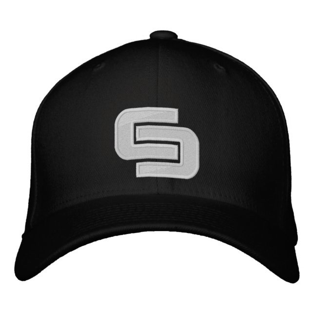 Brodée Casquette d'équipage de caractères (Devant)