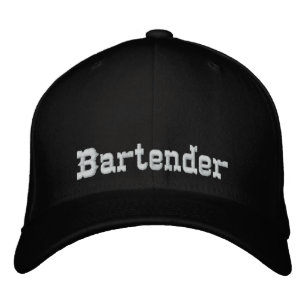 Brodée Casquette du barman