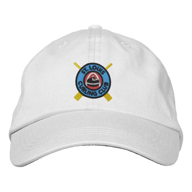 Brodée Casquette du club de curling St Louis (Devant)