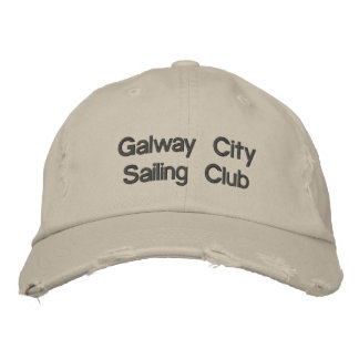Brodée Casquette du club de voile de Galway City