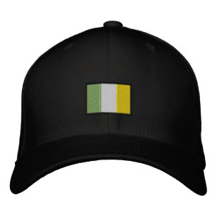 Brodée Casquette du drapeau irlandais