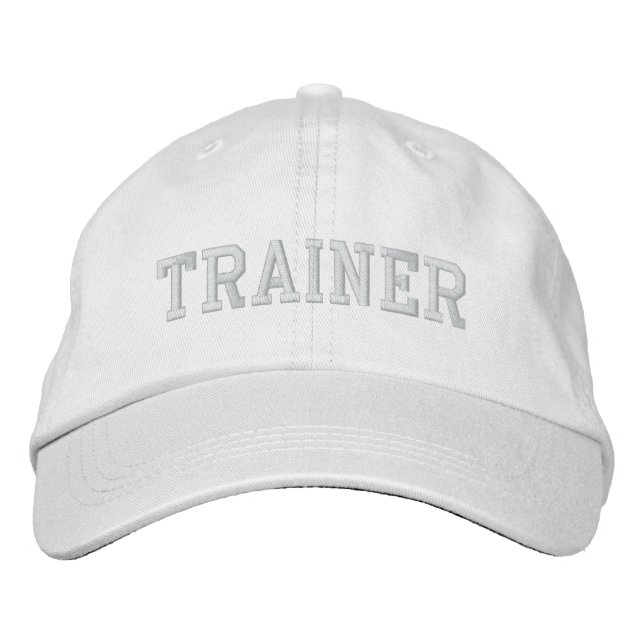 BRODÉE CASQUETTE DU FORMATEUR (Devant)