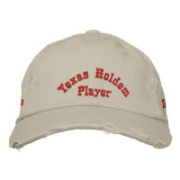 Casquette du joueur de poker intime