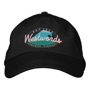 Brodée Casquette du logo inverse Westwords